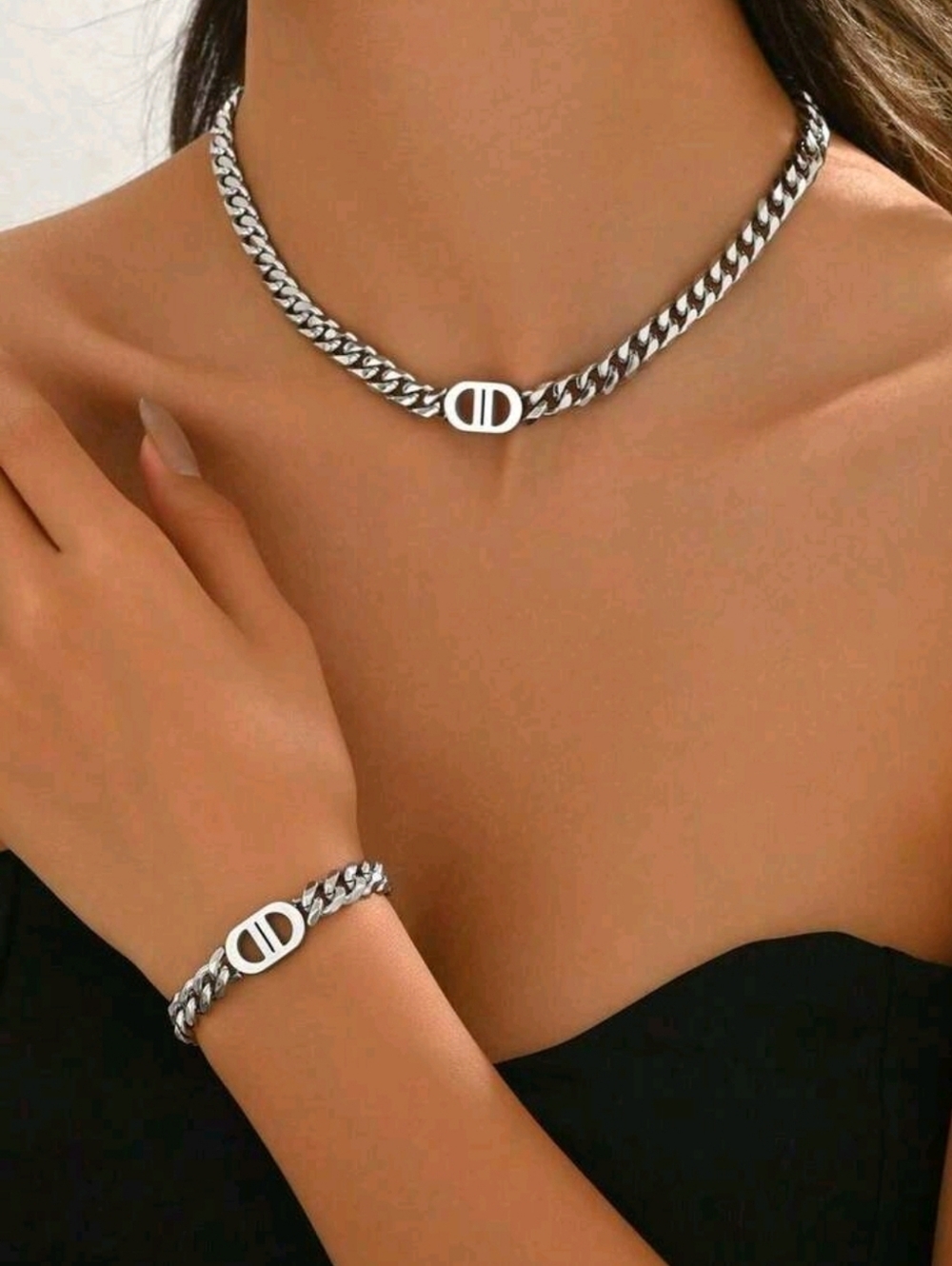 Dior Style Jewelry Set